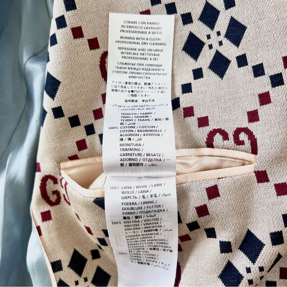GUCCI Monogram Blazer - Picture 10 of 11